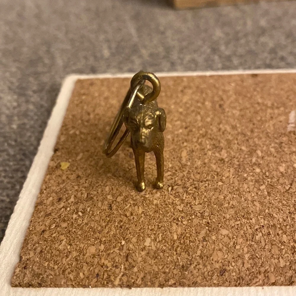 2 Keychain Charms - 1 dog and 1 tiger - Picture 5 of 6